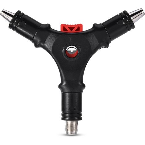 Outil de compression coaxiale à tête F pour connecteurs RG59 et RG6, dénudeur de câble coaxial (1/5)