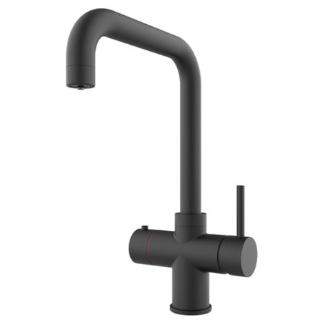 Calmag 3in1 Square Neck Boiling Water Tap Matt Black DWFK-CALHWT-MB-SQUARE