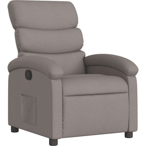 Maison Exclusive - Relaxsessel Taupe Stoff