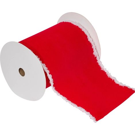 Nastro di velluto gd rg bl 12cmx5m - Feeric lights & christmas