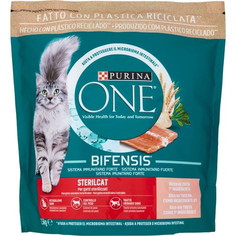 PURINA ONE STERILCAT 1.5KG TROTA PER GATTI (1/2)