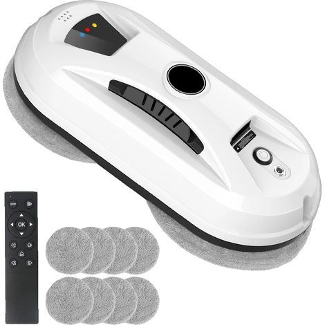 Fensterputzroboter, 5600 Pa Saugkraft, drei automatische Reinigungsmodi, Weiß, EU (1/2)