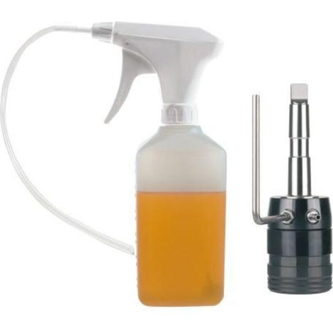Soporte automático RUKO EasyLock para brocas huecas Weldon CM2 + botella refrigerante