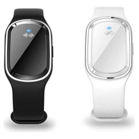 Montre-bracelet anti-moustiques à ultrasons Lot de 2 Charge USB rapide, 3 modes, protection 90% (1/4)