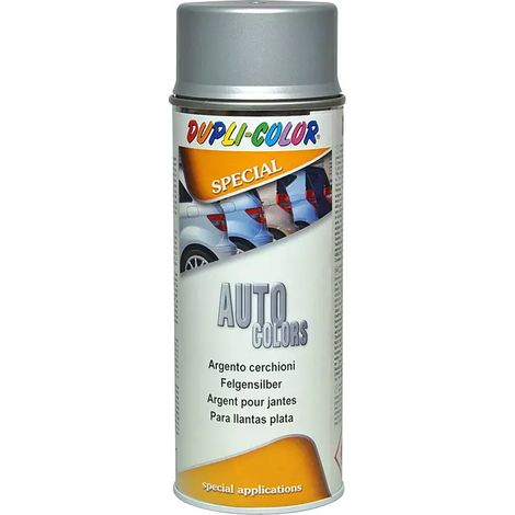 Motip Dupli Vernice Spray per Cerchioni Auto - Argento - 400 ml (1/2)