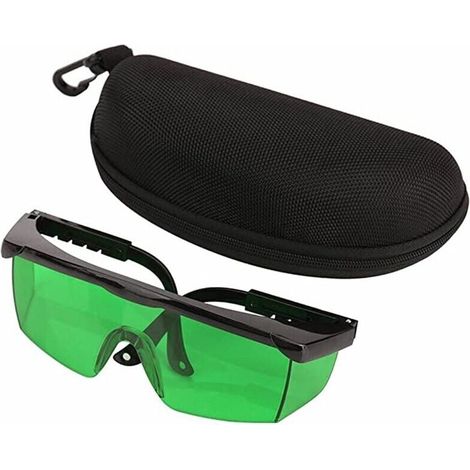 Lunettes de sécurité de protection - Lunettes de protection pour niveau laser - Lunettes de protection des yeux - Lunettes de prot