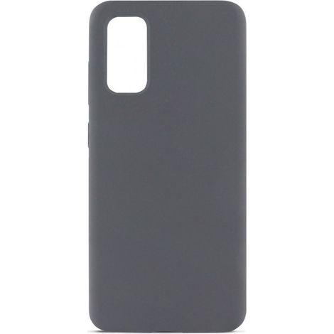 Coque semi-rigide Ultimate soft touch pour Samsung S20 - grise (1/4)