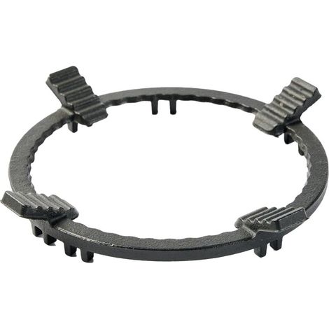 Anneau de support de wok en fonte, support de wok antidérapant, support de poêle rond de 8,3 pouces pour cuisinière à gaz (1/4)