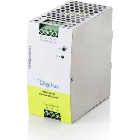 Digitus DN-PWR-STD-24048 Alimentatore industriale 48 V/DC 5 A 240 W Contenuto 1 pz. (1/5)