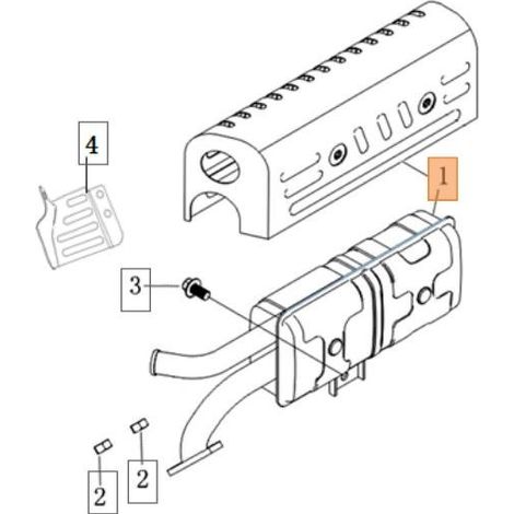 ORIGINAL EMAK SCHALLDÄMPFER L66151170