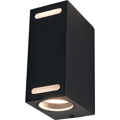 Nowodvorski ASSOS II applique esterna nera 2xGU10 IP54 (1/2)