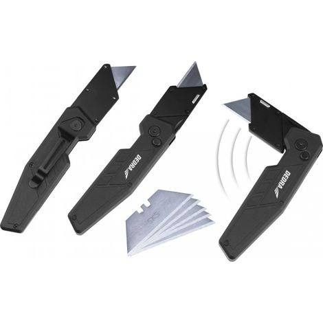 Cuchillo plegable Dedra m9083 acero inoxidable 5 hojas