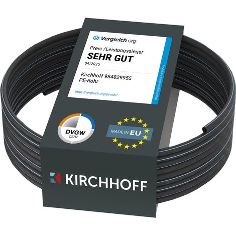 HDPE-Rohr, Ø 25 mm, Rolle 50 m (1/5)