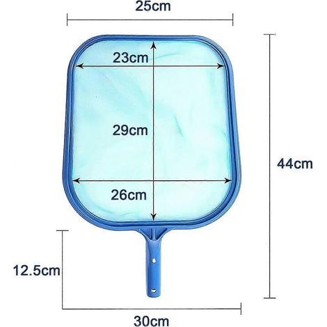 Épuisettes de surface, épuisettes pour la collecte des feuilles, épuisettes de surface pour piscines, spas, bassins et fontaines (1/5)