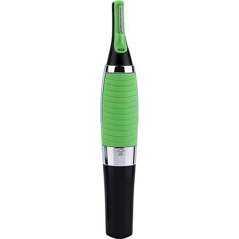 Rasoir électrique - AVIZAR - Multifonction - Visage/Sourcils/Nez/Corps - Pile AA - LED