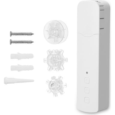 Moteur de rideau intelligent Tuya ZigBee M515EGZT. Contrôle par appli, voix et compatible Google Home. Nécessite une passerelle. (1/5)