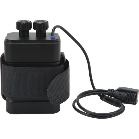 Wasserdichtes Gehäuse für 18650-Akkus mit USB/DC-Kabel, Dual-Interface-8,4-V-Ladegerät, ideal für Reisen und Camping (6er-Packung, Lieferung ohne Akkus) (1/5)