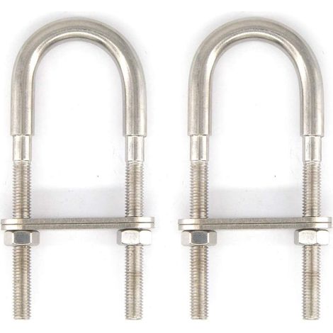 M6x90 U-Bügel aus Edelstahl 304 (2 Stück)