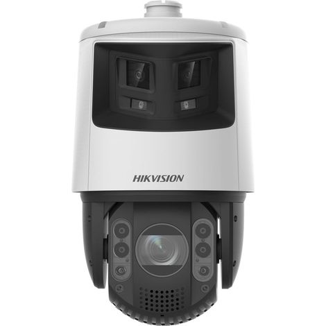 Cámara IP Hikvision DS-2SE7C425MWG-EB/26(F0) TandemVu PTZ de 6 MP + 4 MP con zoom de 25x y tecnología AcuSense (1/2)