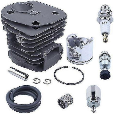 Kit piston-cylindre 44 mm compatible avec les modèles Jonsered CS2141, CS2145, CS2149, CS2150, CS2152 et CS2153-SY. (1/4)