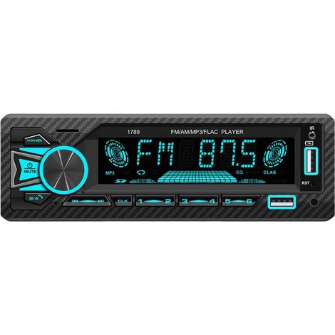 Eingebauter Autoradio-Player: Bluetooth, AUX/USB/TF-Eingänge, FM/AM, Freisprechen, Fernbedienung – 60 W x 4 Ausgänge
