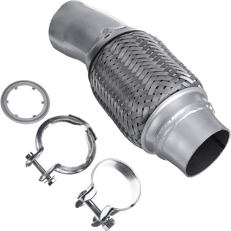 Car Exhaust Pipe with Clamp For BMW N47 E81 E82 E87 E88 E90 E91 E93