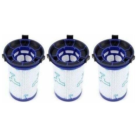 Lot de 3 Filtre de remplacement pour Rowenta Air Force 360 / X-Pert Essential 260 Aspirateur sans fil RH9037 RH9038 RH9039 RH9051 RH9057 RH9079 RH9081 RH9086 (Alternative au ZR009001)--TRIMEC (1/5)