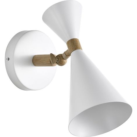Lampada da parete Luna Bianca 1xE27