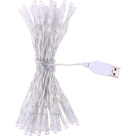 Guirlande lumineuse USB 4 m, 40 LED, décoration de Noël, guirlande lumineuse StarryLight pour la maison (1/5)
