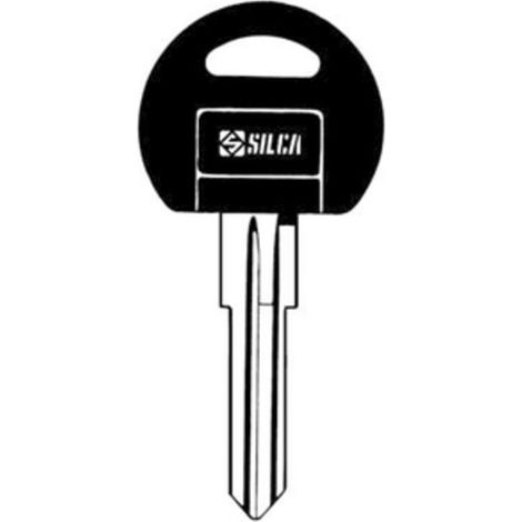 SILCA NE38AP CHIAVE AUTO TESTA PLASTICA ACCIAIO Q.TA 5