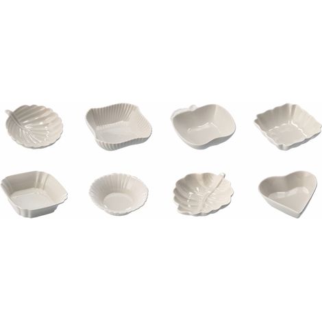 Ad Trend Ciotola Porcellana Ass. 15 x 15 Cm H 5 Cm Bianco 1 Pz (1/5)