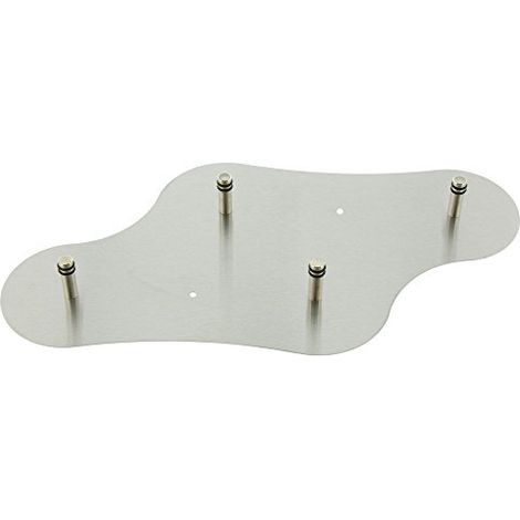 Burg Wächter Appendichiavi Nuvola 6400/6 Ni 9430 Numero di ganci 6 acciaio inox (1/4)
