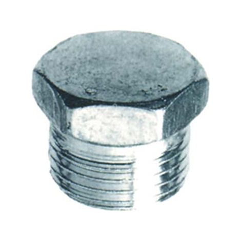 TAPPO M ESAGONALE ACCIAIO ZINCATO 292Z OTER - 3/8M- 20 pezzi