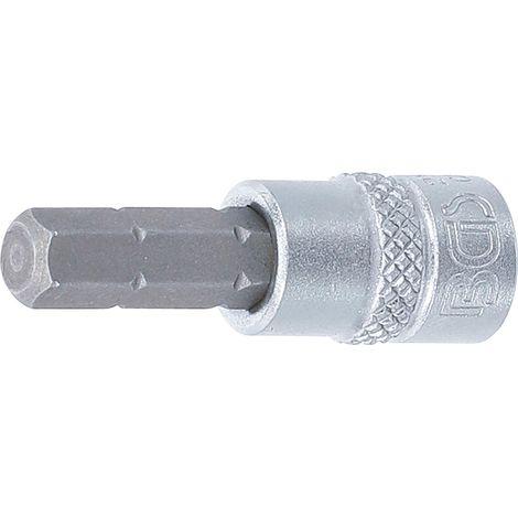 Douille à embouts 6,3 mm (1/4") six pans intérieurs 6 mm BGS (1/3)