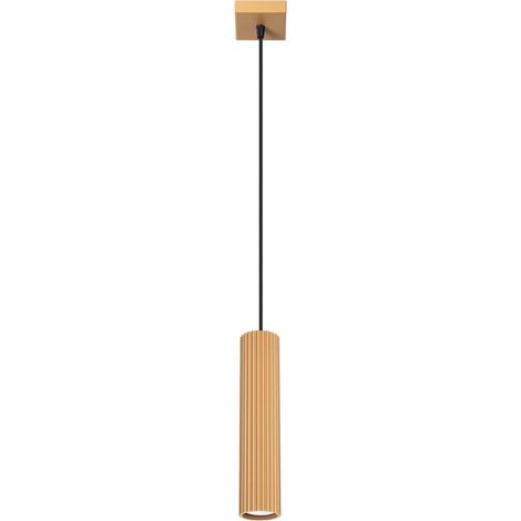 Lámpara colgante Moto dorado, 1 luz (1/5)