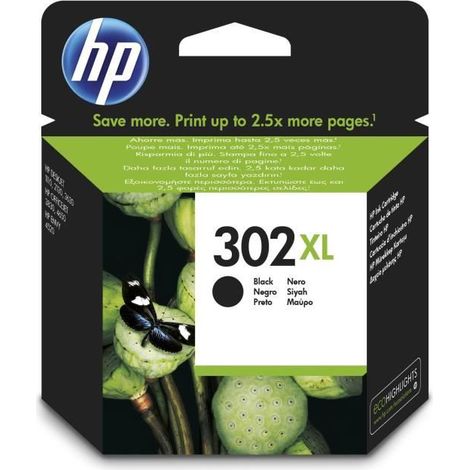 HP Tintenpatrone HP Originalzubehör 302XL ca. 430 Seiten schwarz 8,5ml (1/5)