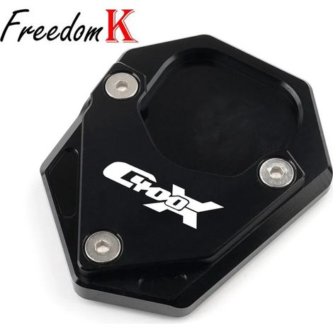 (C400x Noir) Compatible avec BMW C400X C400GT C 400X 400GT 2019 2020 2021 Moto Béquille latérale CNC Extension de béquille avant Maxpower (1/4)