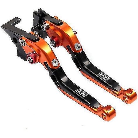 Leviers de frein et d'embrayage uniques pour motos, compatibles avec Honda ZA125, ZA350, ZA300 et ZA750. (1/5)