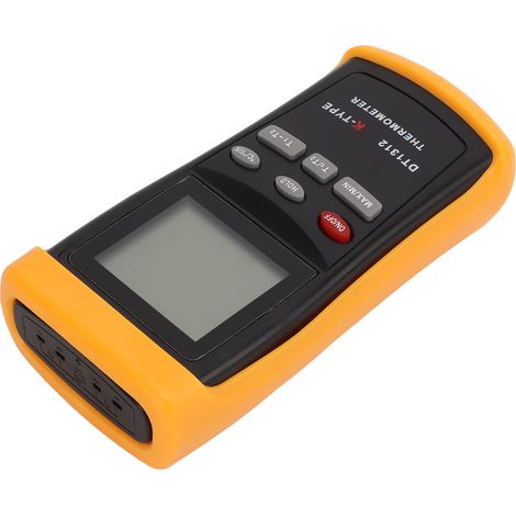 Digitales Thermometer mit hoher Messgenauigkeit, Multifunktion, geringem Stromverbrauch, 2 Kanäle – ideal für die Industrie (1/5)