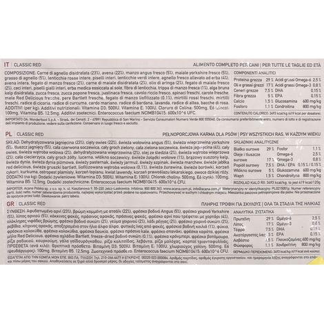 Acana Classic Red 11,4 Kg (1/2)