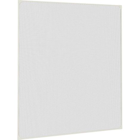 Moustiquaire magnétique pour fenêtres blanc 120x140 cm