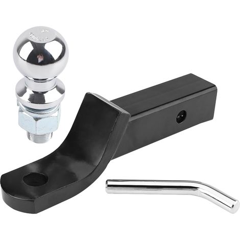Fabrication d'attelage de remorque, récepteur d'attelage de Langue à sur Boule de remorque de 2 pouces/50 mm pour Camion de Caravane d'attelage de remorquage (1/5)