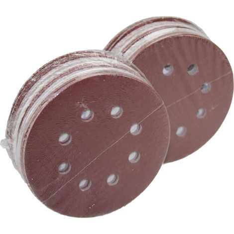 Klett Schleifscheiben 125mm 100 Blatt MIX Schleifpapier Sortiment K40-180 (1/3)