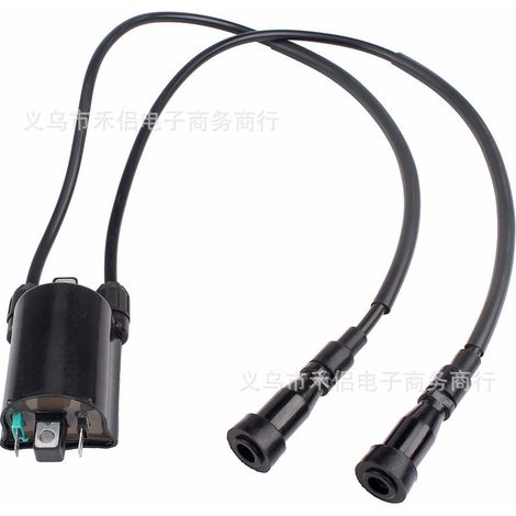 High voltage ignition coil applicable to Honda Shadow ACE 750 and VT750 models (reference 30510-MM8-003). (1/5)