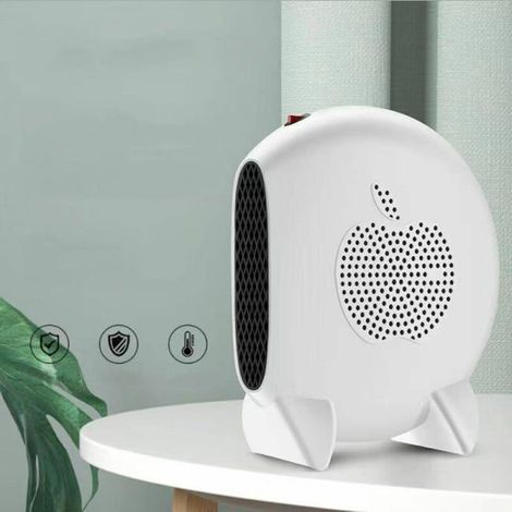 Chauffage portable, mini chauffage de bureau, petit chauffage électrique personnel pour chambre. (1/4)