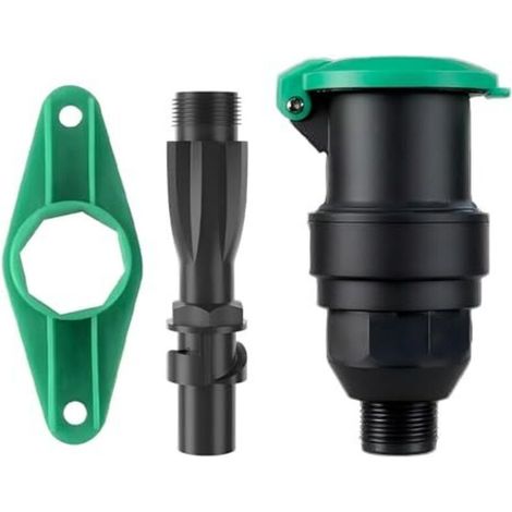 Kit de vanne à connexion rapide pour l'aménagement paysager, l'irrigation de pelouse et les raccordements rapides. (1/5)