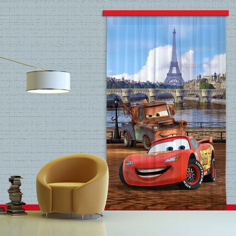 Rideaux Cars à Paris Disney-Occultant : 140x245 cm (1/2)