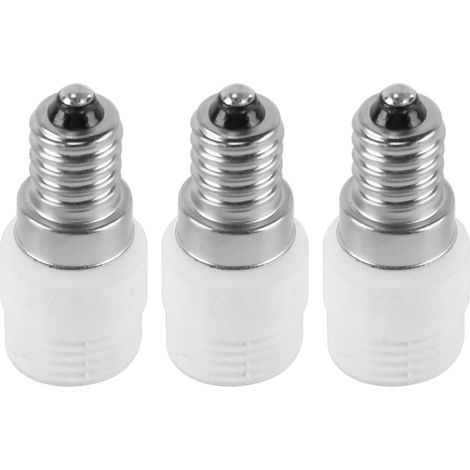 Adaptateur convertisseur de Douille de Lampe E14 vers G9, Lot de 3, pour Une efficacité énergétique optimale (1/5)