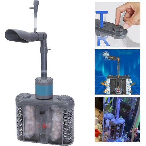 Pompe de filtration pour aquarium - Filtre silencieux et puissant (1/4)