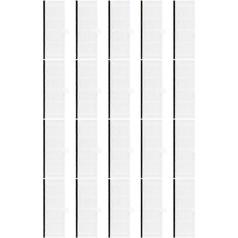 Lot de 20 filtres HEPA pour aspirateur robot Vactidy Nimble T7 T8 (1/5)